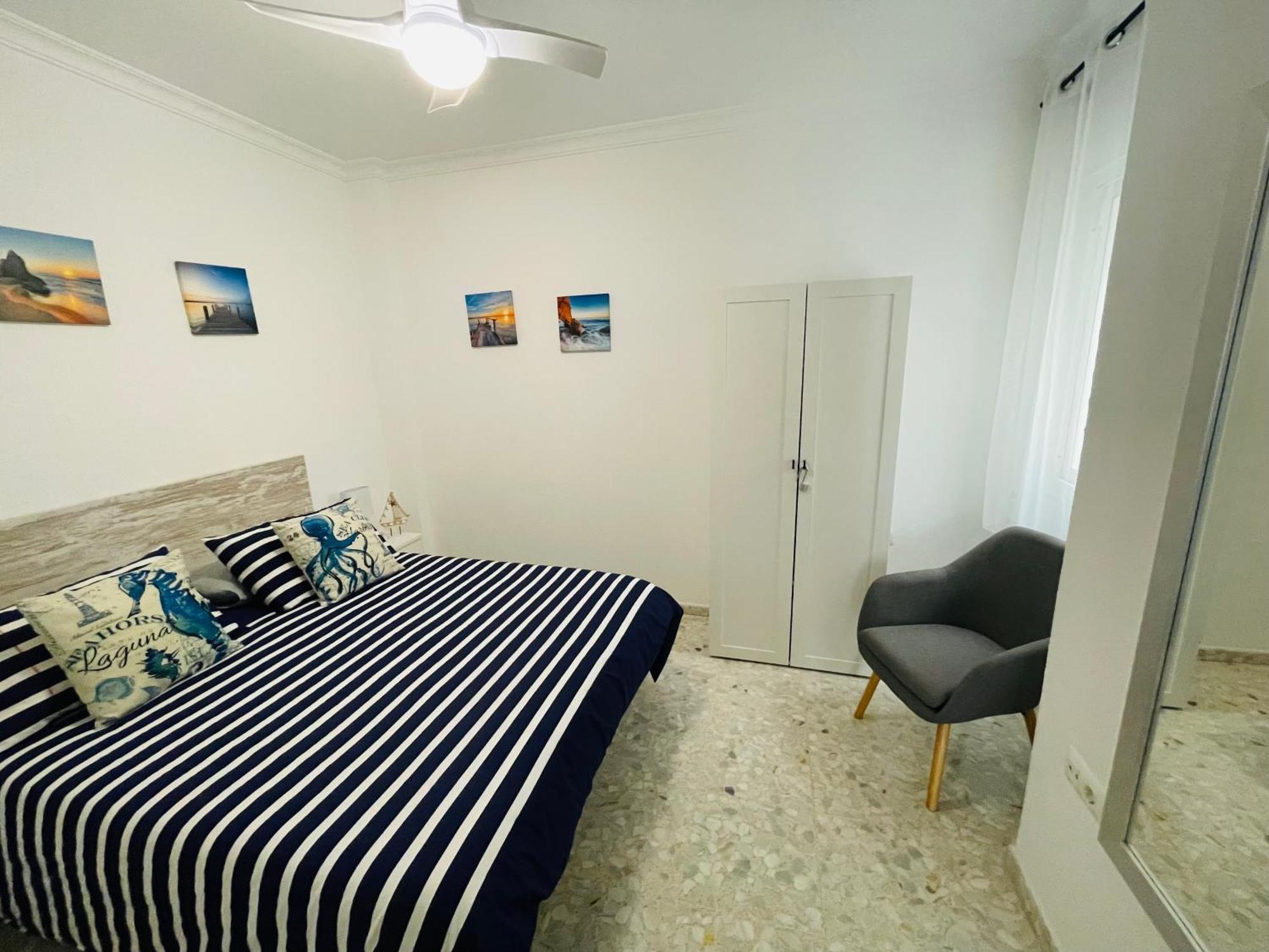 Apartamento Conil Playa & Centrico, Con Aire Acond Y Wifi -Solo Familias Y Parejas- Коніль-де-ла-Фронтера Екстер'єр фото